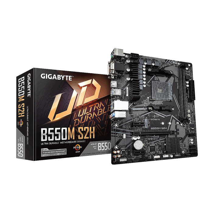 Дънна платка GIGABYTE B550M S2H (тъмнейл - 1)