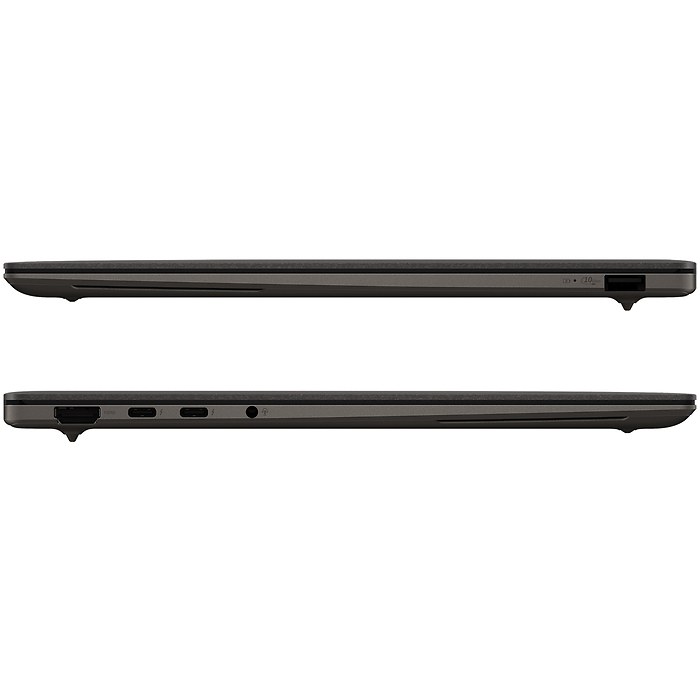 Asus Zenbook UX5406SA-PZ628XNA,Intel Ultra 7 256V 16GB 2.2 GHz (12MB Cache, up to 4.8 GHz, 14.0 OLED WQXGA+(WQ+) 2880X1800 16:10 Bend+400nits AG DCI-P3:100, Touch,120 Hz, LPDDR5X 16GB ( on board ) 512 GB  SSD G4, Windows 11 Pro , Gray,US, no adapter