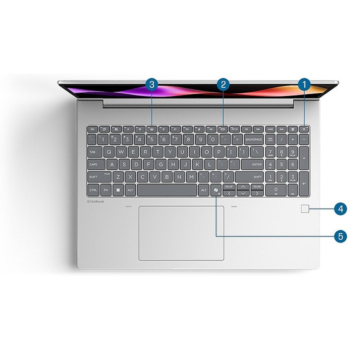 HP EliteBook 6 G2i AI 16 Pike Silver, Core Ultra 7 355(up to 4.7Ghz/12MB/80C), 16" WUXGA AG 300nits, 16GB 5600 MHz 1DIMM, 512MB PCIe SSD, WiFi 7 + BT 6, FPR, Backlit Kbd, 3C Batt, Win 11 Pro, 3Y Warranty Onsite
