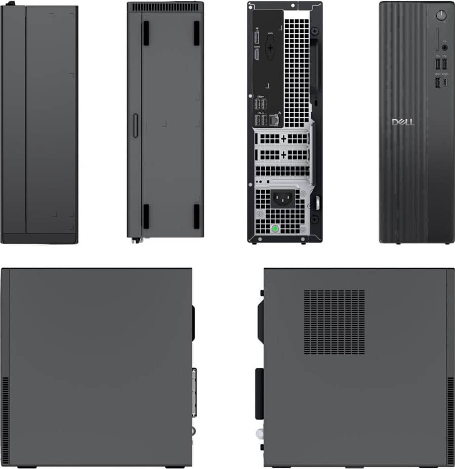 Dell Pro Slim Essential QVS1260, Intel Core i7 14700 (33 MB cache, 20 Cores, up to 5.4 GHz), 16GB, 1x16GB, DDR5, 5600MT/s, 1TB M.2 PCIe, Intel UHD Graphics 770, Wi-Fi 6, Keyboard&Mouse, 180W, Win 11Pro, 3Y PS