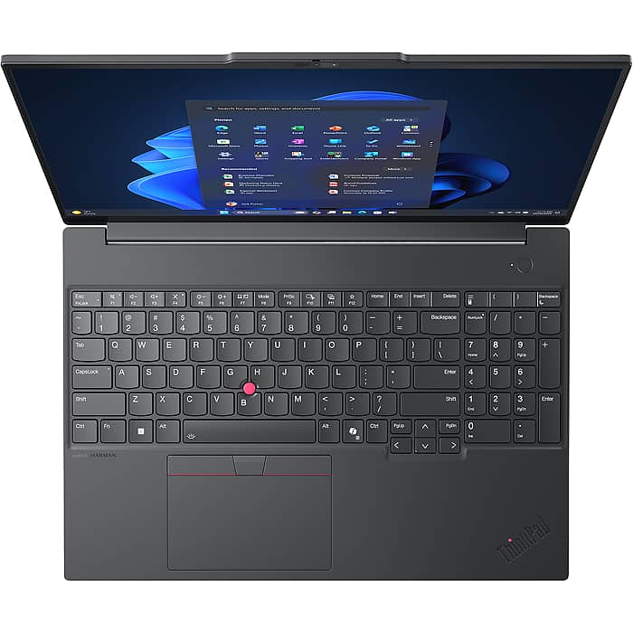 Lenovo ThinkPad E16 G3, Intel Core Ultra 5 225U, 12C (up to 4.8GHz, 12MB), 16GB DDR5-5600, 512GB SSD, 16" WUXGA (1920x1200) IPS AG, Intel Graphics, FHDp&IR Cam, Backlit KB, WLAN, BT, FPR, 4 cell, Win 11 Pro, 3Y Onsite