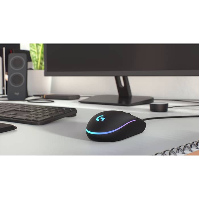Samsung 37FG750 37" VA Odyssey G7 G75F Curved 1000R 4K 165Hz 3840x2160 1ms 60Hz DP HDMI Black + Logitech G102 Mouse, Lightsync RGB, 8000 DPI, 6 Programmable Buttons, Black