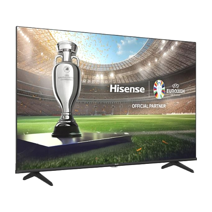 Hisense 43" E7NQ, 4K Ultra HD 3840x2160, QLED, Quantum Dot, HDR 10+, HLG, Dolby Vision, Light Sensor, Smart TV, WiFi 5GHz, WiFi Direct, BT, Anyview Cast, 3xHDMI, 2xUSB, LAN, CI+, DVB-T2/C/S2, Black (тъмнейл - 1)