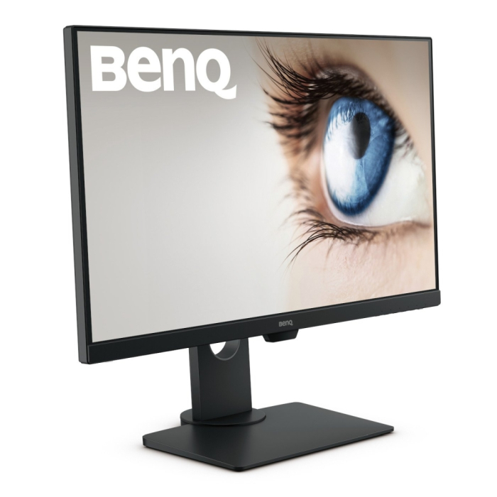 BenQ GW2780T, 27" IPS LED, 5ms, 1920x1080 FHD, Business Monitor, 72% NTSC, Eye Care, Flicker-free, B.I., LBL, 1000:1, DCR 20M:1, 8 bit, 250cd/m2, VGA, HDMI, DP, Speakers 2x2W, Ergonomic Design, Frameless, Height Adj., Pivot, Swivel, Tilt, Black (тъмнейл - 1)