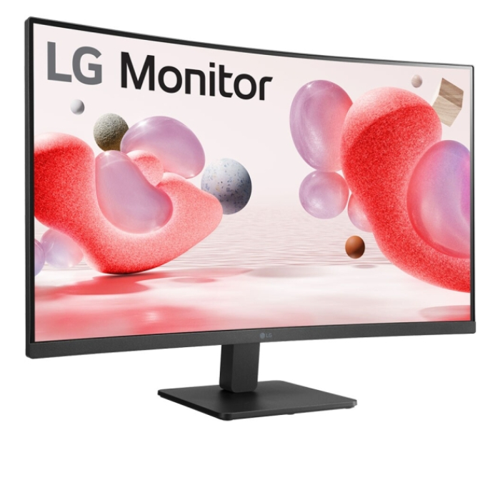 LG 32MR50C-B, 31.5" VA, Curved Display, 5ms (GtG at Faster), 100Hz, 3000:1, Dynamic Action Sync, 250 cd/m2, Full HD 1920x1080, sRGB 99%, AMD FreeSync, Flicker Safe, Reader Mode, D-Sub, HDMI, Headphone Out, Tilt, Black (тъмнейл - 2)