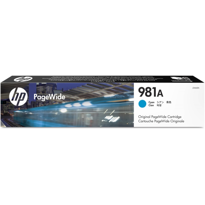 HP 981A Cyan Original PageWide Cartridge на супер цена