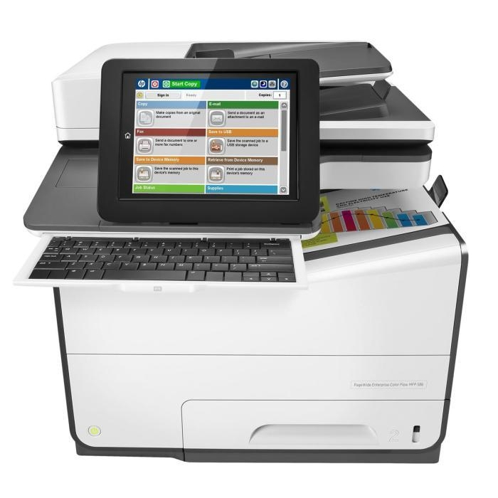 HP PageWide Enterprise Color Flow MPF 586z на супер цена