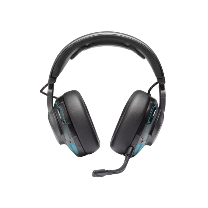 JBL QUANTUM ONE BLK USB wired PC over-ear professional gaming headset with head-tracking enhanced JBL QuantumSPHERE 360 (тъмнейл - 1)