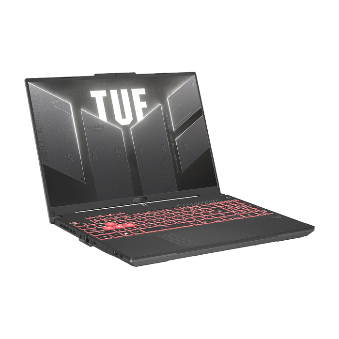 Asus TUF A16 FA607PI-QT020, AMD Ryzen 9 7845HX , 16" FHD+ (1920x 1200) 16:10,165Hz,16GB DDR5 ,1TB PCIe 4.0,RTX 4070 8GB GDDR6, Wi-Fi 6(802.11ax)Backlit Chiclet Keyboard 1-Zone RGB, no OS, Mecha Gray (тъмнейл - 3)