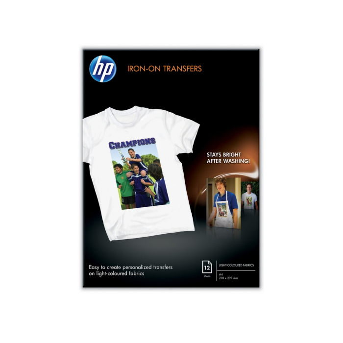 HP Iron-on Transfers-12 sht/A4/210 x 297 mm на супер цена