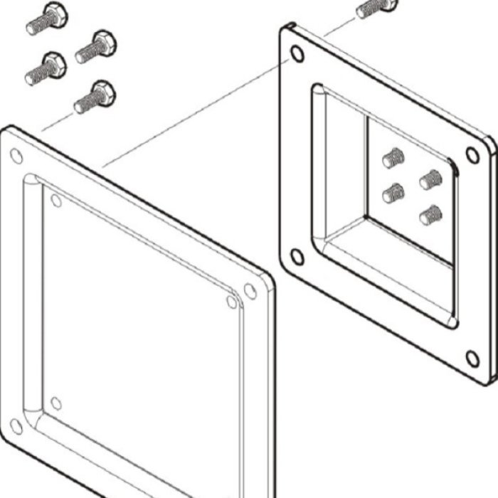 Neomounts by NewStar VESA Conversion Plate - VESA 75 to 100 (тъмнейл - 2)