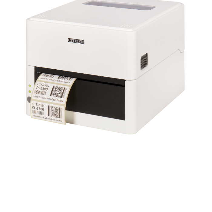 Citizen Label Desktop printer CL-E300 Direct thermal Print Speed 200mm/s, Print Width(max.) 4"(104 mm)/ Media Width (min-max) 1"- 5"(25.4-118.1 mm)/ Roll Size(max) 5"(125 mm), Core Size 1" (25mm), Resol.203dpi/ Interface USB/RS-23 на супер цена