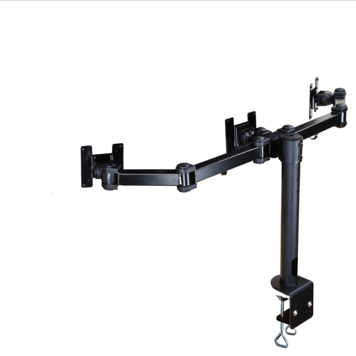 Neomounts by NewStar Flat Screen Desk Mount (clamp) for 3 Monitor Screens