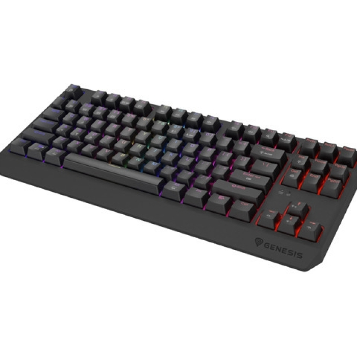 Genesis Gaming Keyboard Thor 230 TKL Wireless US Black RGB Mechanical Outemu Panda