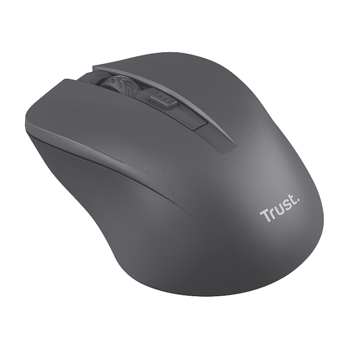 TRUST Mydo Silent Wireless Mouse Black (тъмнейл - 1)