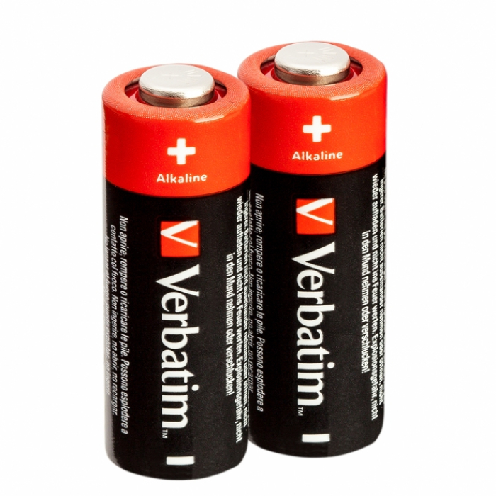 Verbatim ALKALINE BATTERY 12V 23A (MN21/A23) 2 PACK (тъмнейл - 1)