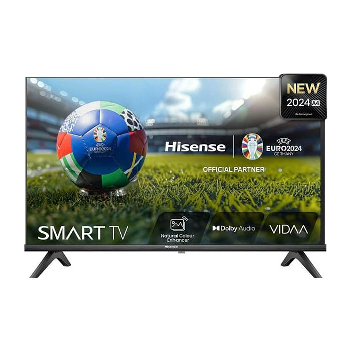 Hisense 40" A4N, Full HD 1920x1080, DLED, HDR, HLG, DTS HD, Smart TV, WiFi, WiFi Direct, 2xHDMI, 2xUSB, LAN, CI+, DVB-T2/C/S2, Black на супер цена