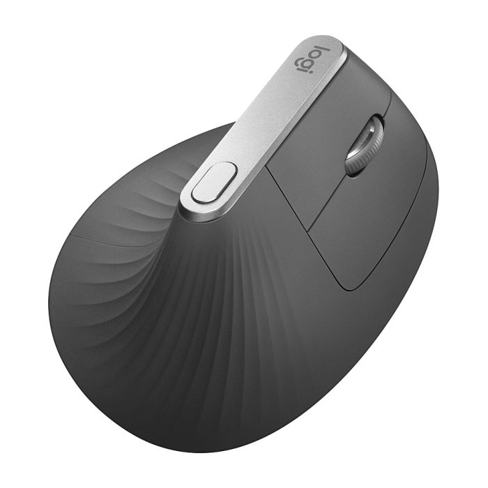 Logitech MX Vertical Advanced Ergonomic Mouse - Graphite (тъмнейл - 1)