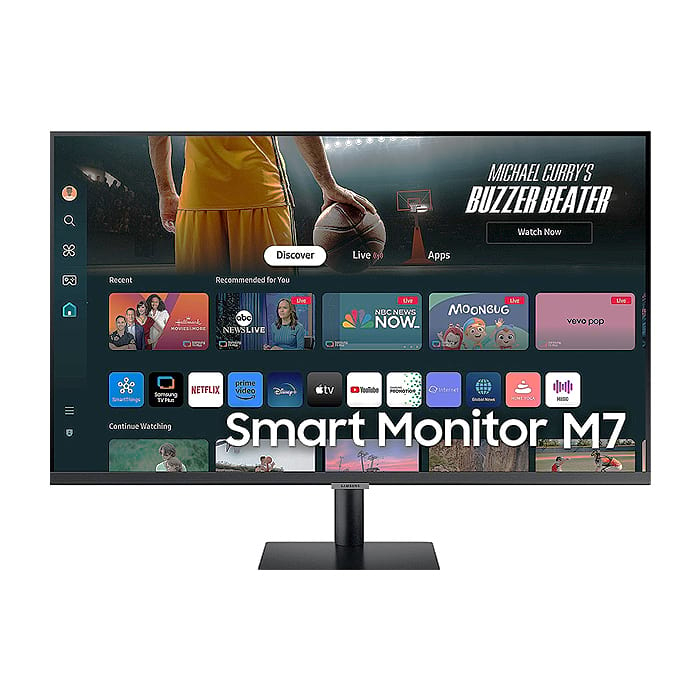 Samsung 32DM500 32" VA LED, SMART 1920x1080 2xUSB 2.0, 2xHDMI 1.4, Wi-Fi 5, Bluetooth, Speakers, Black