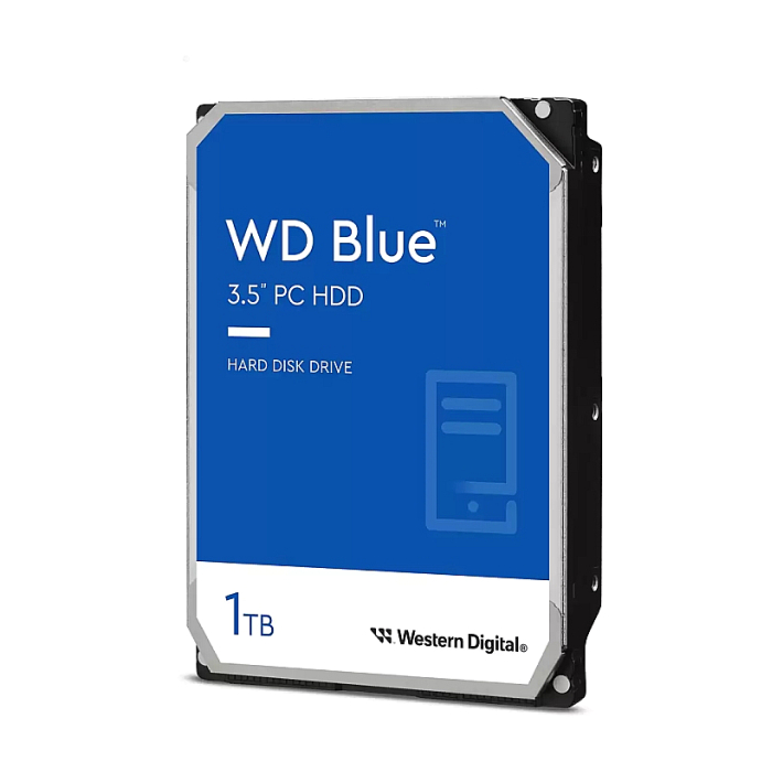 Western Digital Blue 1TB ( 3.5'', 64MB, 7200 RPM, SATA 6Gb/s ) (тъмнейл - 1)