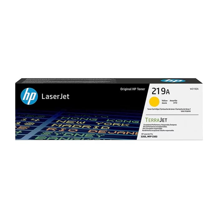 HP 219A Yellow Original LaserJet Toner Cartridge