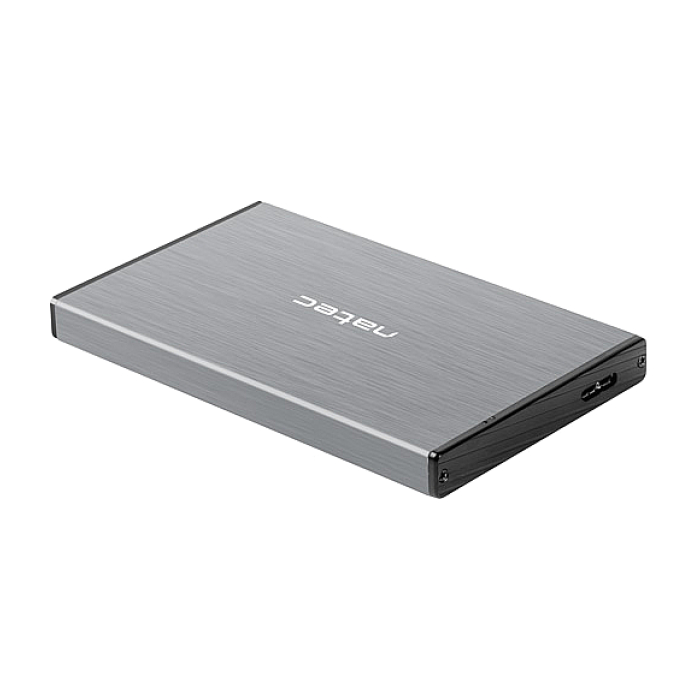 Natec External HDD/SSD Enclosure Rhino Go SATA 2.5" USB 3.0 Grey (тъмнейл - 3)