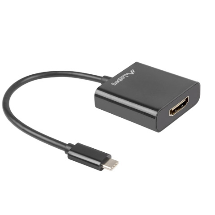 Lanberg adapter USB type-c (m) -> HDMI (f) (тъмнейл - 1)