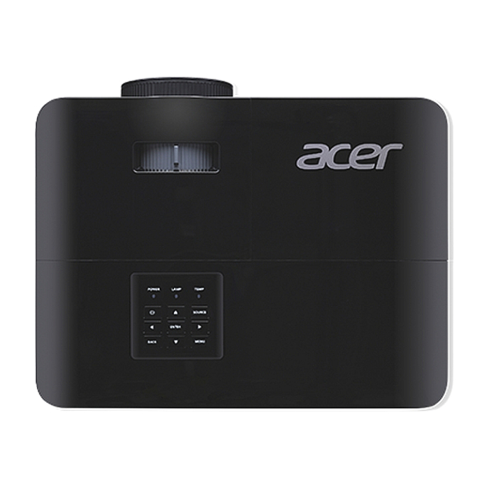 Acer Projector X1328Wi, DLP, WXGA (1280x800), 5000 ANSI Lm, 20 000:1, 3D, Auto keystone, Wireless dongle included, 24/7 operation, Wifi, HDMI, VGA in, RCA, RS232, Audio in/out, DC Out (5V/1A), 3W Speaker, 2.7kg, Black (тъмнейл - 3)