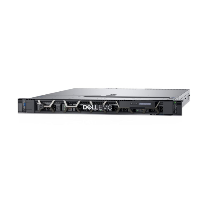 Dell PowerEdge R6515, Chassis 4x 3.5" HotPlug, AMD EPYC 7302P (3GHz, 16C/32T, 128MB, 155W), RAM 32GB 2x16GB RDIMM 3200MT/s, PERC H330 RAID, 1x 480GB SATA SSD Read Intensive, Rails, BCM5720, Single PSU 550W, 36M Basic Next Business Day (тъмнейл - 1)