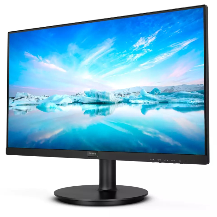 Philips 241V8LAB, 23.8" VA WLED, 1920x1080@100Hz, 4ms GtG, 1ms MPRT, 250cd m/2, 3000:1, Mega Infinity DCR, Adaptive Sync, FlickerFree, Low Blue Mode, 2Wx2, Tilt, D-SUB, HDMI (тъмнейл - 1)