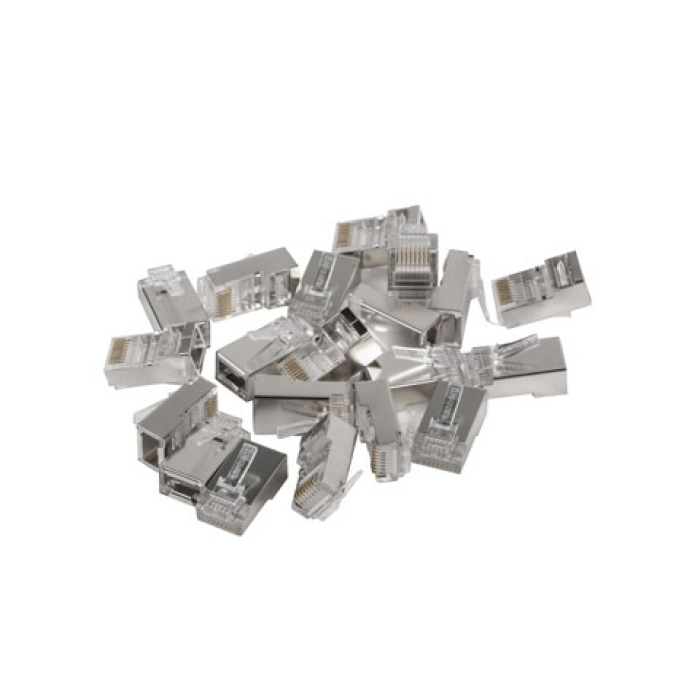 Lanberg RJ-45 FTP CAT.5e plug 8P8C Pass Throug Type (100 pcs) (тъмнейл - 1)