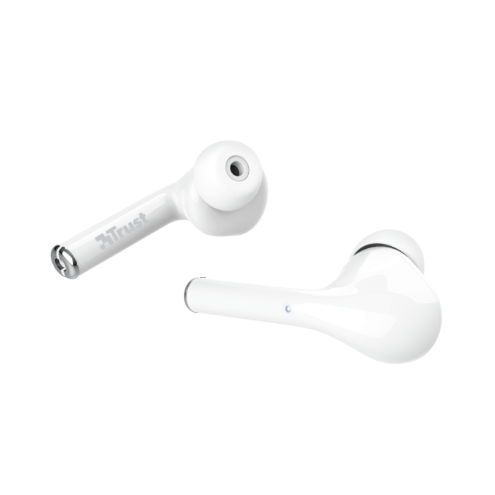 TRUST Nika Touch Bluetooth Earphones White (тъмнейл - 4)