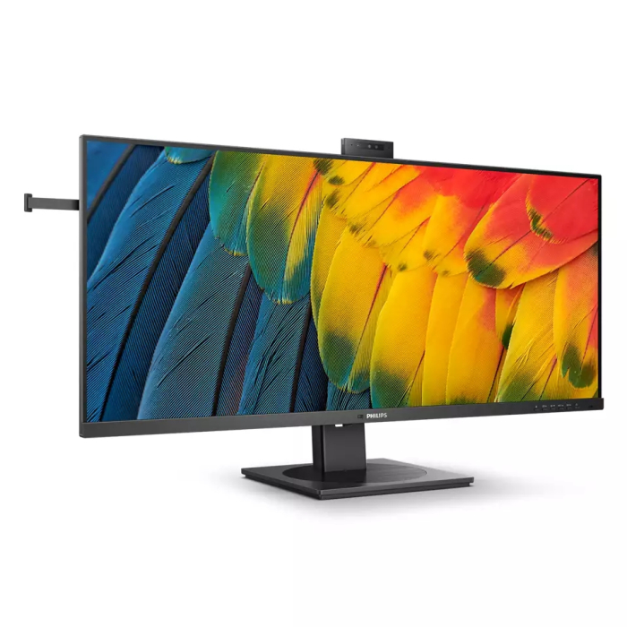 Philips 40B1U5601H, 40" IPS WLED, 3440x1440@100Hz, 4ms GtG, 300cd m/2, 1200:1, DCR 50M:1, FlickerFree, Low Blue Mode, 5Wx2, Tilt, Height Adjust, Swivel, HDMI, DP, USB hub, KVM, RJ45 (тъмнейл - 2)