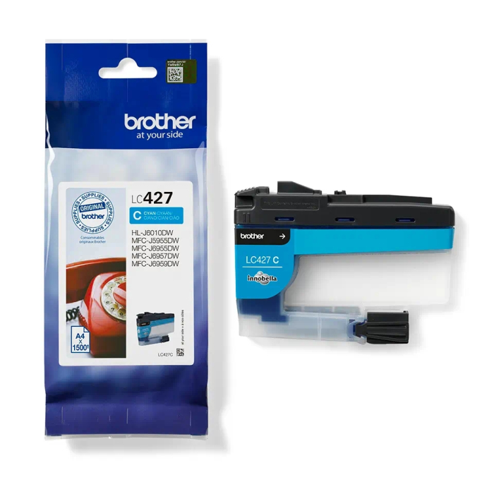 Brother LC-427C Cyan Ink Cartridge (тъмнейл - 2)