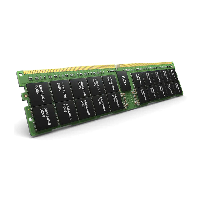 HPE 32GB (1x32GB) Dual Rank x8 DDR5-5600 CAS-46-45-45 EC8 Registered Smart Memory Kit, поглед отгоре