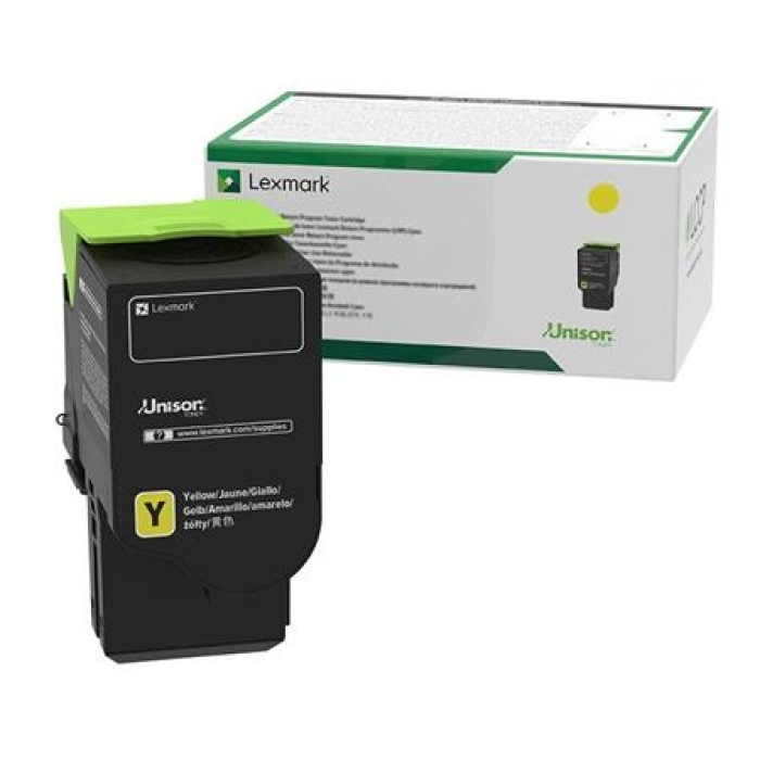 Lexmark 78C20Y0 CS/CX421, 52x, 62x Yellow Return Programme 1.4K Toner Cartridge на супер цена