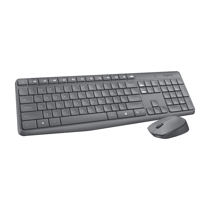 Logitech MK235 Wireless Keyboard and Mouse Combo (тъмнейл - 1)