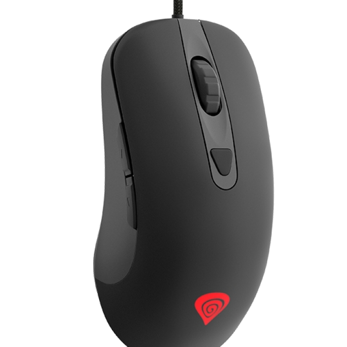 Genesis Gaming Mouse Krypton 190 Optical 3200Dpi With Software Black (тъмнейл - 1)