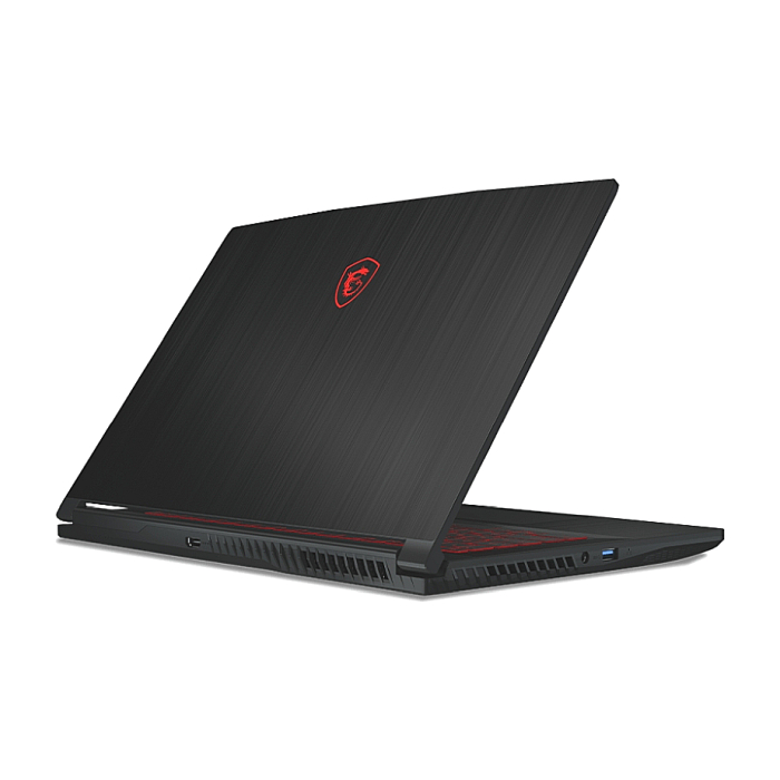 MSI Thin GF63 12VF, i7-12650H (10C/16T, 24 MB, up to 4.70 GHz), 15.6" FHD (1920x1080), 144Hz, IPS-Level, RTX 4060 8GB GDDR6 (Up to 1470MHz), 16GB DDR4 (2x8, 3200MHz), 1TB NVMe SSD Gen4x4, Red Backlit Gaming KBD, NO OS, Black, 1.86 kg (тъмнейл - 3)