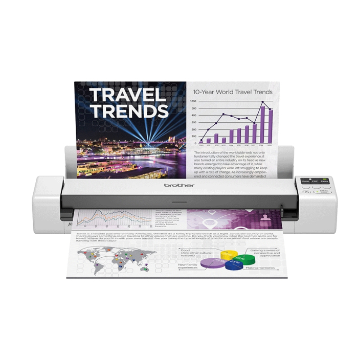 Brother DS-940DW Wireless, 2-sided Portable Document Scanner