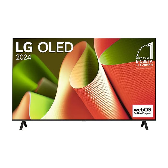 LG OLED65B43LA, 65" UHD OLED Color, 4K (3840 x 2160), DVB-C/T2/S2, Full Cinema Screnn, Alpha 8 AI 4K, ThinQ AI, HDR10, VRR, NVIDIA G-SYNC, AMD FreeSync, Dolby Vision, Dolby Atmos, Wi-Fi, Bluetooth, HDMI, USB, Airplay 2, Multi View, Meteor Titan