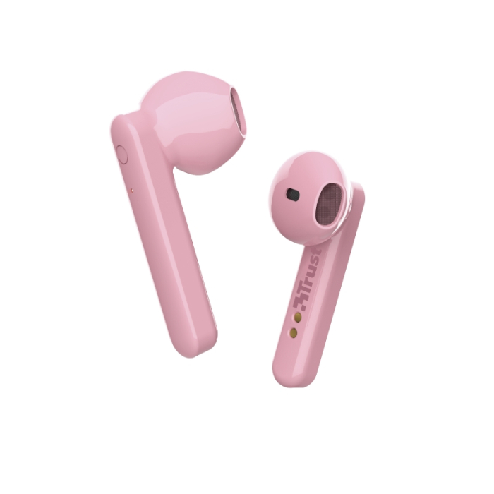 TRUST Primo Touch Bluetooth Earphones Pink (тъмнейл - 2)