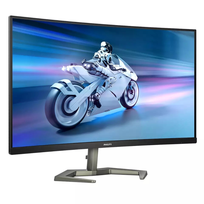 Philips 32M1C5200W, 31.5", Curved 1500R, VA, WLED, 1920x1080@240Hz, 1ms GtG, 0.5ms MPRT, 300cd m/2, 3000:1, Mega Infinity DCR, Adaptive Sync, FlickerFree, Low Blue Mode, Tilt, Height Adjust, Swivel, 2xHDMI, DP (тъмнейл - 2)