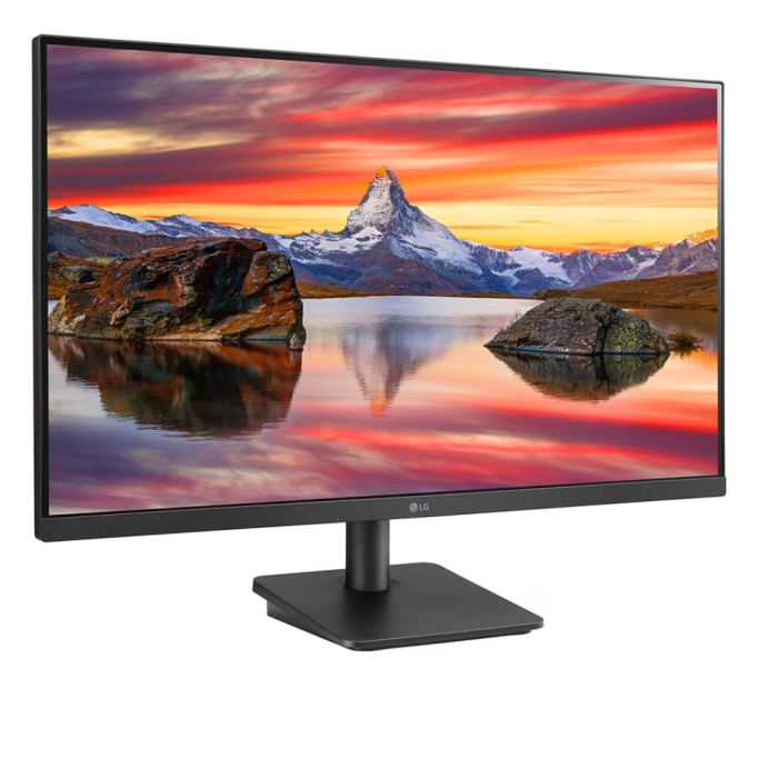 LG 27MP400P-B 27" Wide LED, IPS, 5ms GTG, 1000:1, 250cd/m2, Full HD 1920x1080, FreeSync, D-Sub, HDMI, Tilt, Reader Mode, Black (тъмнейл - 2)