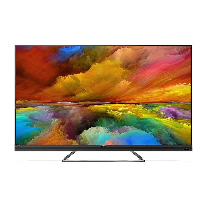 Sharp 55EQ6EA, 55" LED Android TV, 4K Ultra HD Quantum Dot 3840x2160 Frameless, AQUOS, 1 000 000:1, DVB-T/T2/C/S/S2, Active Motion 1000, HARMAN/KARDON, HDR10, Dolby Atmos, Dolby Vision, DTS:X, Google Assistant, Chromecast Built-in, 2xHDMI 2.1, SD ca на супер цена