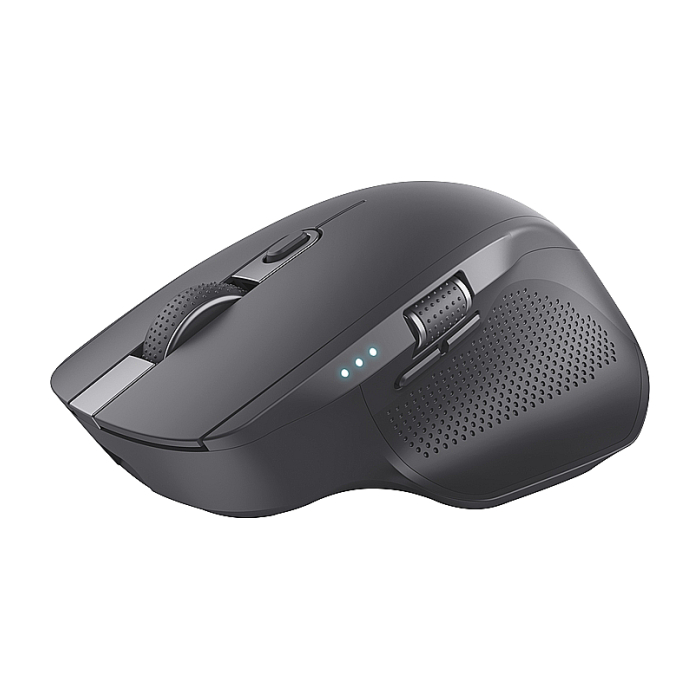 TRUST Ozaa+ Multi-Connect Wireless Mouse Black (тъмнейл - 2)