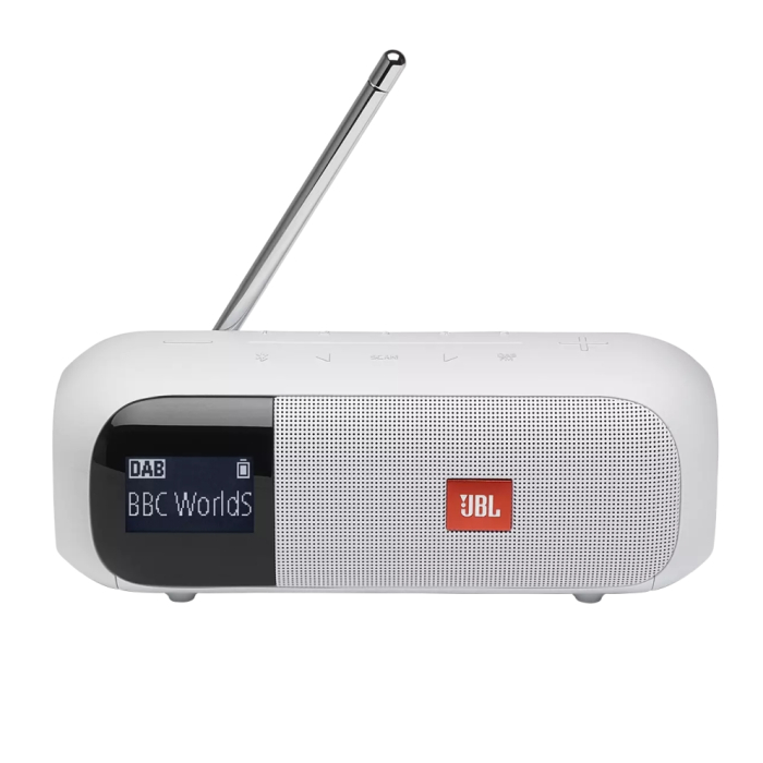 JBL Tuner 2 WHT portable radio with bluetooth на супер цена