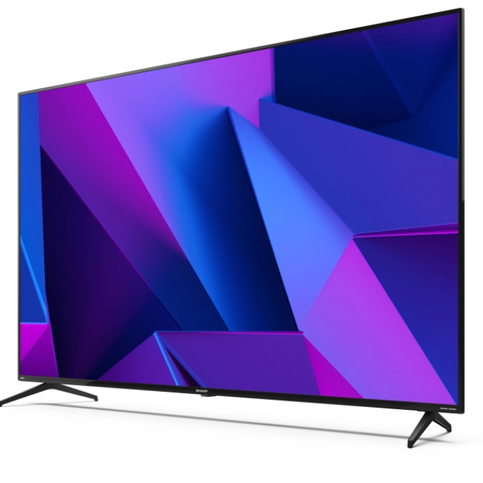 Sharp 70FN2EA, 70" LED Android TV, 4K Ultra HD 3840 x 2160 Frameless, DVB-T/T2/C/S/S2, Active Motion 800, HARMAN/KARDON, HDR10, Dolby Digital, Dolby Vision, DTS:X, Google Assistant, Chromecast Built-in, HDMI 2.1 eARC, Micro SD card slot, 3.5mm Headp (тъмнейл - 2)