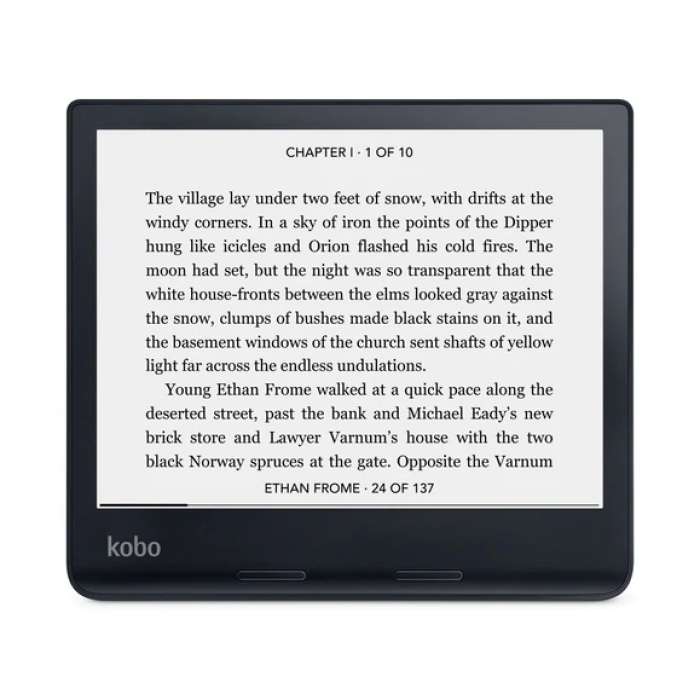 Kobo Sage e-Book Reader E Ink Flush Touchscreen 8 inch Black (тъмнейл - 2)