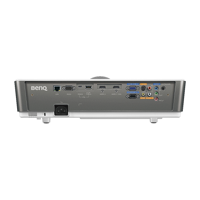 BenQ MH760, DLP, 1080p (1920x1080), 3 000:1, 5000 ANSI Lumens, VGA, HDMI, RCA, LAN, Speakers 2x10W, 3D Ready, White (тъмнейл - 3)